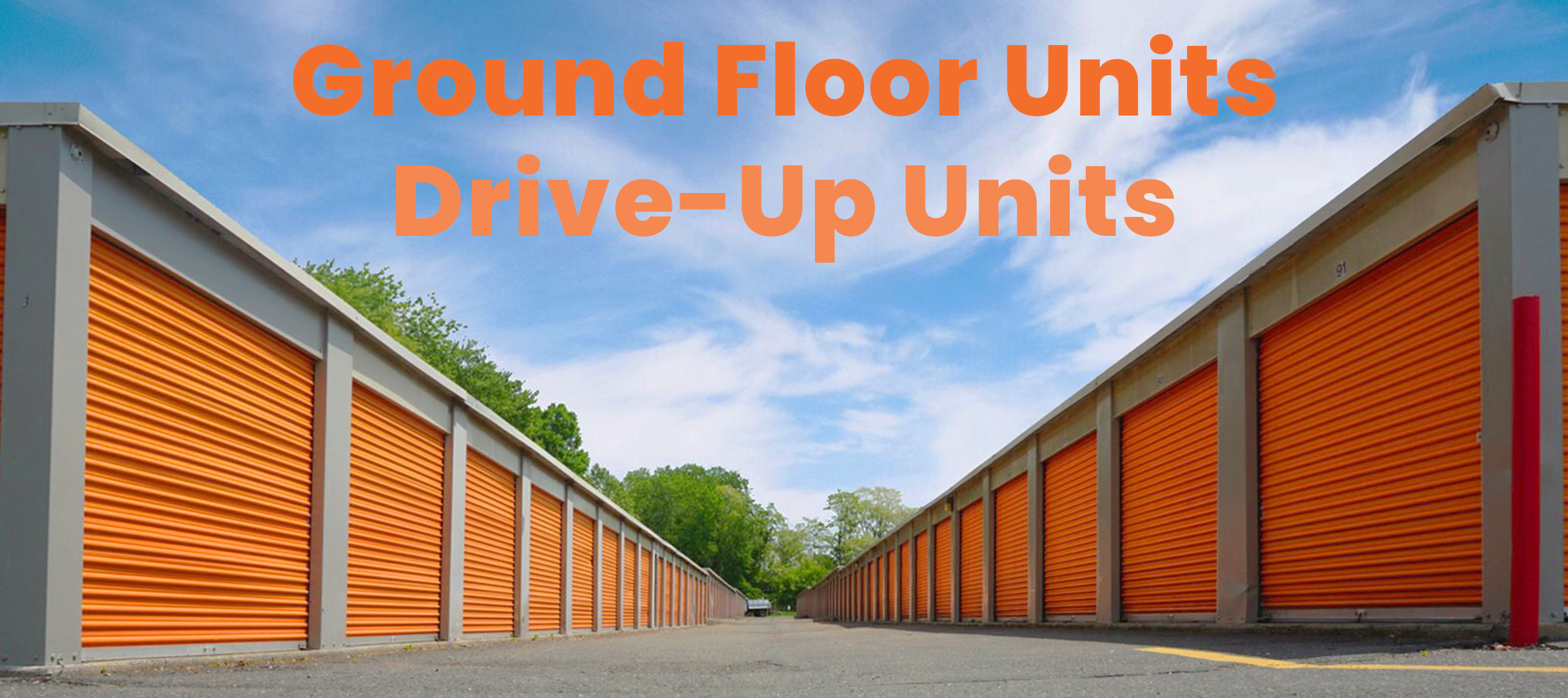 danbury self storage ground floor first floor drive up units bethel ct